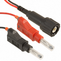 Pomona Electronics - 72908 - BANANA PLUG INS BNC STACK 10"