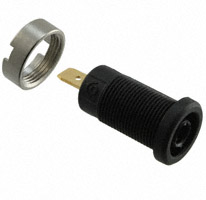 Pomona Electronics - 72913-0 - BANANA JACK PANEL MNT  BLK