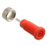 Pomona Electronics - 72921-2 - 2MM JACK SHEATHED PNL MNT RED
