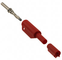 Pomona Electronics - 72925-2 - CONN BANANA PLUG STACK MINI RED