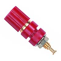Pomona Electronics - 2382-2 - BINDING POST MINI GOLD RED