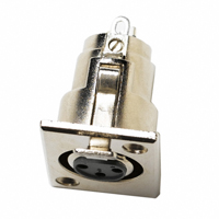 Pomona Electronics - 5113A - CONN XLR FEMALE PANEL RCPT 3POS