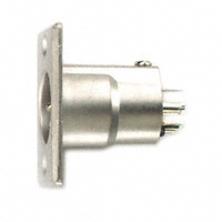 Pomona Electronics - 5117A - CONN XLR MALE PANEL RECEPT 3POS