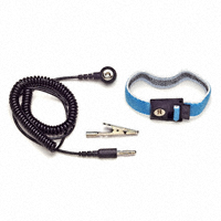 Pomona Electronics - 6082 - WRIST STRAP ELASTC W/CLIP & CORD