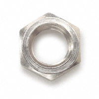 Pomona Electronics - 6441 - HEX NUT 3/8" BRASS 1/4-32 500/PK