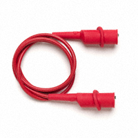 Pomona Electronics - 6576-48-2 - CORD ALLIG-ALLIG W/BOOT 48" RED