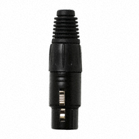 Pomona Electronics - 6850 - CONN XLR FEMALE 3 GOLD CONTACTS