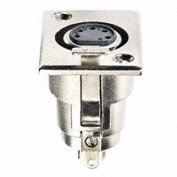 Pomona Electronics - 6854 - XLR FEMALE PANEL RCPT 5 CONTACTS