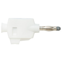 Pomona Electronics - 73090-9 - CONN BANANA PLUG SLDRLES WHT