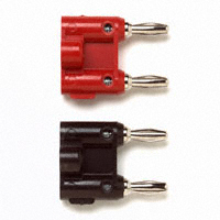 Pomona Electronics - MDP-02 - PLUG DBL BANANA W/WIRE GUIDE SET