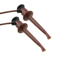Pomona Electronics - 3781-8-1 - CORD MINIGRABBER PATCH 8" BROWN
