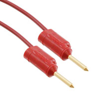 Pomona Electronics - P-18-2 - CORD PIN TIP PLUG PATCH 18" RED