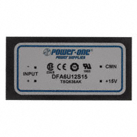 Bel Power Solutions - DFA6U12S15 - DC/DC CONVERTER 15V 6W