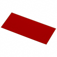 PRD Plastics - 6201030 - LENS RED FPR 1.8" WIDE BEZEL