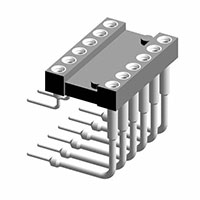 Preci-Dip - 299-87-312-10-001101 - CONN IC DIP SOCKET 12POS GOLD