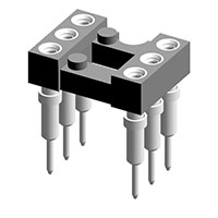 Preci-Dip - 612-83-306-41-001101 - CONN IC DIP SOCKET 6POS GOLD