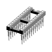 Preci-Dip - 612-83-424-41-001101 - CONN IC DIP SOCKET 24POS GOLD