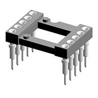 Preci-Dip - 612-83-610-41-001101 - CONN IC DIP SOCKET 10POS GOLD