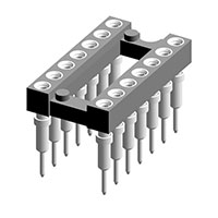 Preci-Dip - 612-87-314-41-001101 - CONN IC DIP SOCKET 14POS GOLD