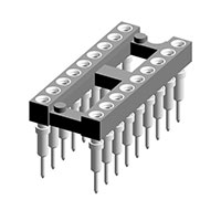 Preci-Dip - 612-87-318-41-001101 - CONN IC DIP SOCKET 18POS GOLD