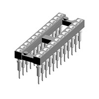 Preci-Dip - 612-87-324-41-001101 - CONN IC DIP SOCKET 24POS GOLD