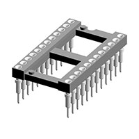 Preci-Dip - 612-87-624-41-001101 - CONN IC DIP SOCKET 24POS GOLD