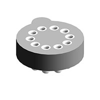 Preci-Dip - 917-83-210-41-053101 - CONN TRANSIST TO-5 10POS GOLD