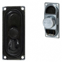 PUI Audio, Inc. - AS07004PO-WR-R - SPEAKER 4OHM 2W TOP PORT 86DB