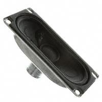 PUI Audio, Inc. - AS07008PO-2-R - SPEAKER 8OHM 2W TOP PORT 86DB