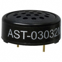 PUI Audio, Inc. - AST-03032MR-R - SPEAKR 32OHM 100MW TOP PORT 81DB