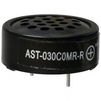 PUI Audio, Inc. - AST-030C0MR-R - SPEAKER 100OHM 150MW TOP PORT