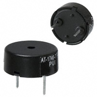 PUI Audio, Inc. - AT-1740-TT-R - AUDIO PIEZO TRANSDUCER 1-30V TH