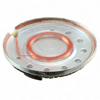 PUI Audio, Inc. - AS01708MR-SC-2-R - SPEAKER 8OHM 300MW TOP PORT 88DB