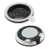 PUI Audio, Inc. - AS02008MR-5-R - SPEAKER 8OHM 500MW TOP PORT 86DB