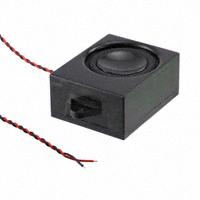 PUI Audio, Inc. - ASE04508MR-LW150-R - SPEAKER 8OHM 3W TOP PORT 82DB