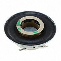 PUI Audio, Inc. - ASX04004-R - EXCITER 4OHM 3W 86DB ROUND