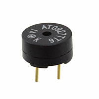 PUI Audio, Inc. - AT-0927-TT-6-R - AUDIO MAGNETIC XDCR 2-4V TH