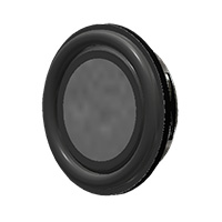 PUI Audio, Inc. - AS01808PR-N50-R - SPEAKER 2W 8 OHM 78DB 500HZ