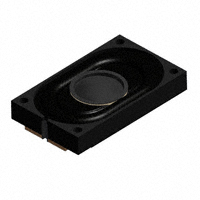 PUI Audio, Inc. - AS02508CO-2-R - SPEAKER 8OHM 500MW TOP PORT 82DB