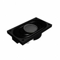 PUI Audio, Inc. - AS03508CO-2-R - SPEAKER 8OHM 1W TOP PORT 84DB
