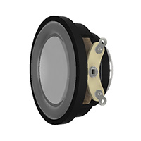 PUI Audio, Inc. - AS04004MR-N50-R - SPEAKER 5W 4 OHM 84DB 150HZ