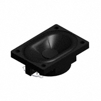 PUI Audio, Inc. - AS04004PO-R - SPEAKER 4OHM 2W TOP PORT 86DB