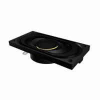PUI Audio, Inc. - AS04008CO-2-R - SPEAKER 8OHM 1.5W TOP PORT 84DB