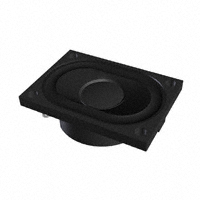 PUI Audio, Inc. - AS04008PO-2-R - SPEAKER 8OHM 1W TOP PORT 84DB