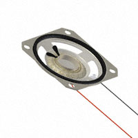 PUI Audio, Inc. - AS05008MS-LW152-R - SPEAKER 8OHM 1.5W TOP PORT 85DB