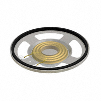 PUI Audio, Inc. - AS05708MR-R - SPEAKER 8OHM 500MW TOP PORT 90DB