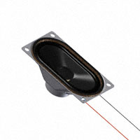 PUI Audio, Inc. - AS07104PO-LW152-WR-R - SPEAKER 4OHM 3W TOP PORT 86DB