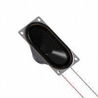 PUI Audio, Inc. - AS07108PO-LW152-R - SPEAKER 8OHM 3W TOP PORT 86DB