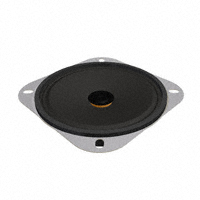 PUI Audio, Inc. - AS07708PS-2-R - SPEAKER 8OHM 4W TOP PORT 90DB