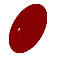 PUI Audio, Inc. - AWA-05CRC - COMPACT SOUNDER COVER - RED